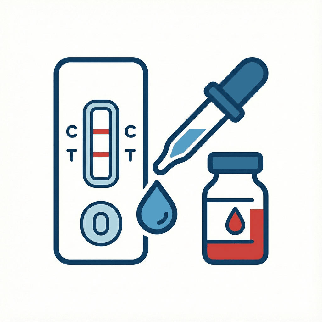 Teste rapide calitative (Healgen)